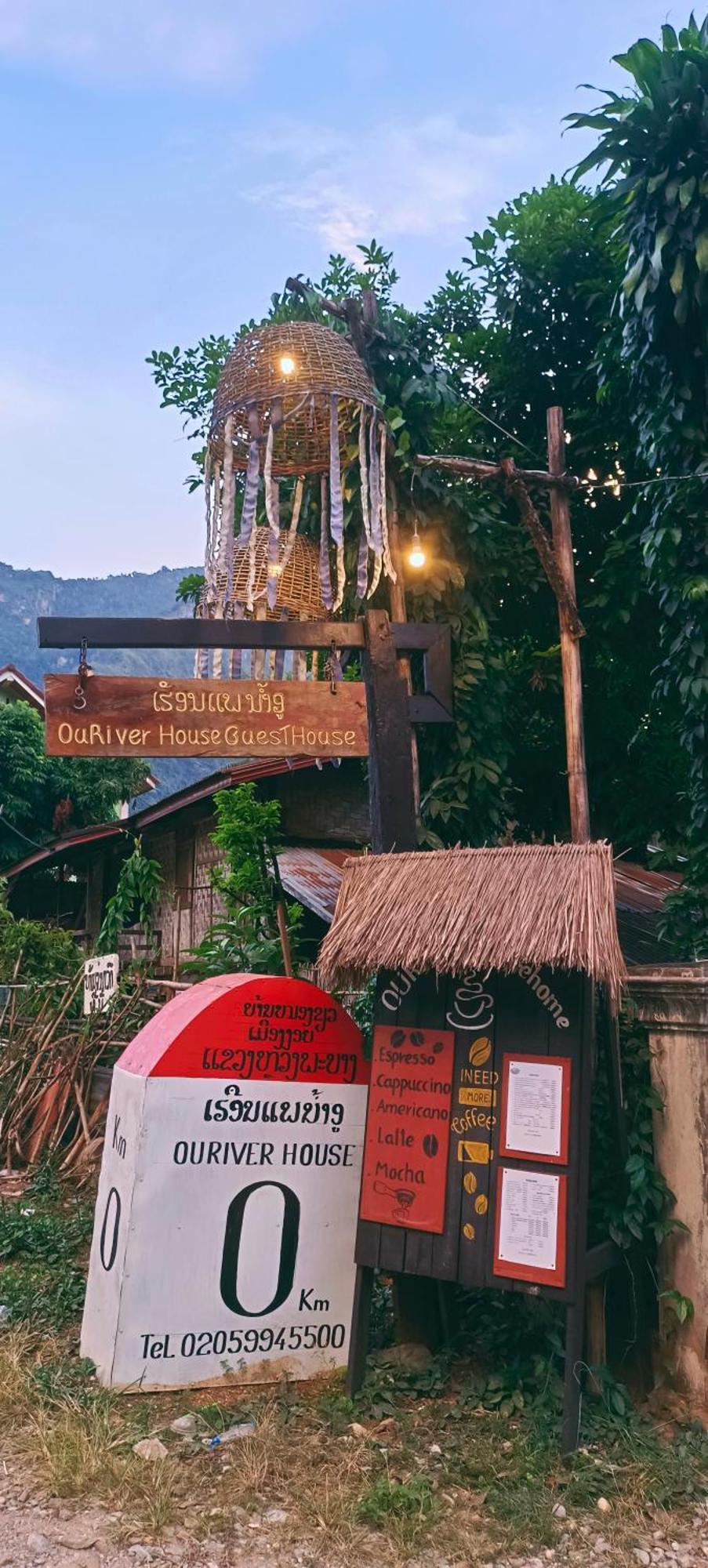 Ou River House Nongkhiaw Buitenkant foto