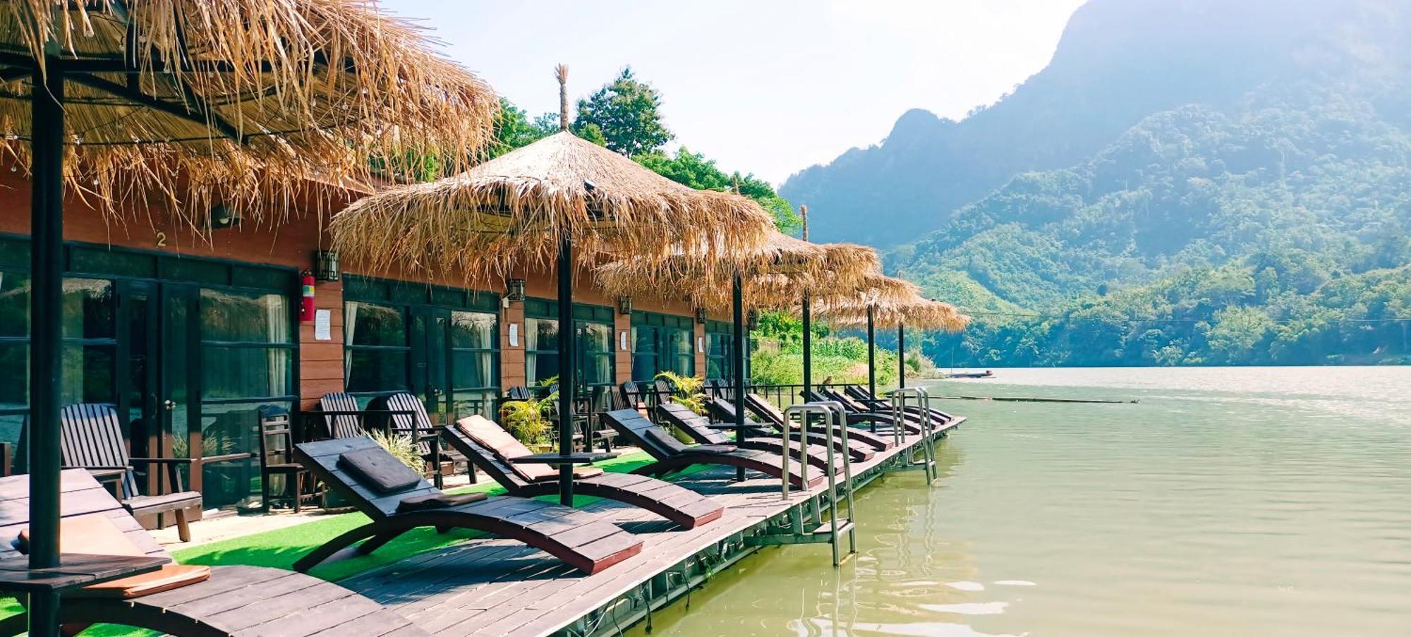 Ou River House Nongkhiaw Buitenkant foto